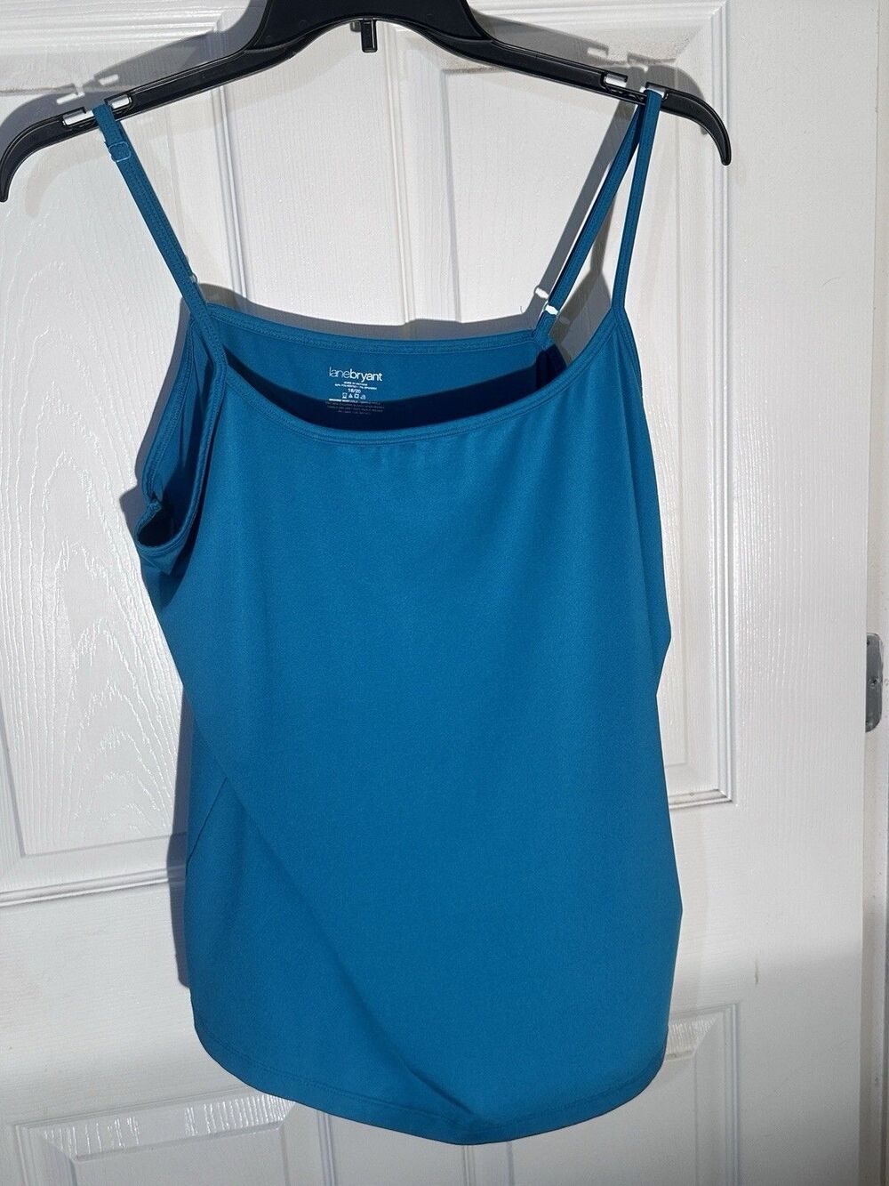 VTG Lane Bryant Silky Camisole With Adjustable Spaghetti Straps, Stretchy Layers